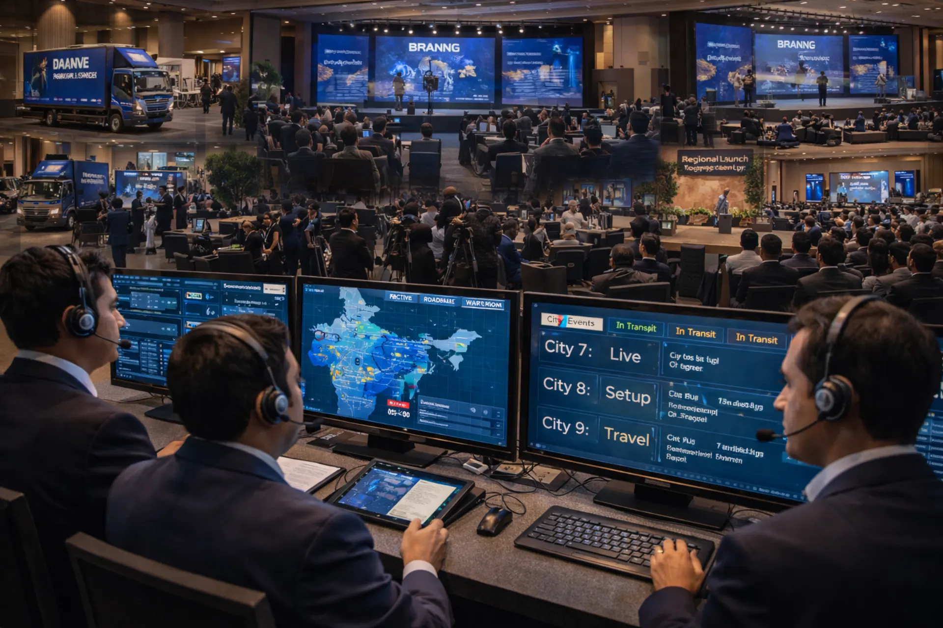 Corporate Roadshows & Dealer Conference Management